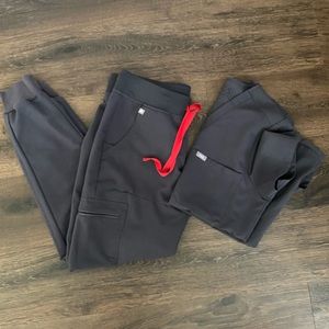 Figs Scrubs- CHARCOAL